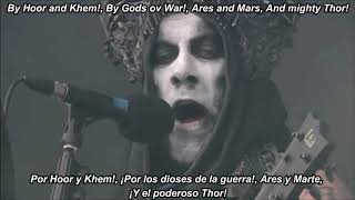 Behemoth Bartzabel LIVE subtitulada en español Lyrics [upl. by Lerner]