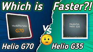 Mediatek Helio G35 VS Helio G70🔥  Helio G70 Vs G35 Which Is Faster 🔥 Mediatek Helio G35 Antutu [upl. by Elleina]