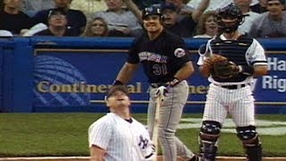 NYMNYY Piazza hits a grand slam off Clemens [upl. by Scarface632]