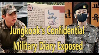 Jungkooks Military Diary Leaked A Breach of Privacy [upl. by Ihcego]