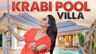 Krabi Pool Villa  Travel Vlog  Bangkok Tour Day 03  Sreemukhi  Sreemukhi ​ [upl. by Yeliac]