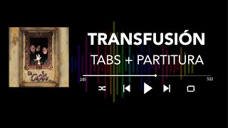 La Castañeda  Transfusión Bass Cover Tabs  Partitura  Acordes [upl. by Tran]