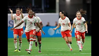 Brazil vs Canada HIGHLIGHTS  2024 SheBelieves Cup Semifinal  April 6 2024 [upl. by Anirtruc799]