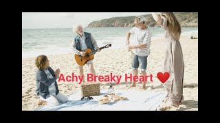 Achy Breaky Heart Guitar amp Harmonica with Vocals Chords and Lyrics [upl. by Lynelle]