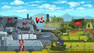 Armored monsters  Cartoons about tanks [upl. by Hcib]