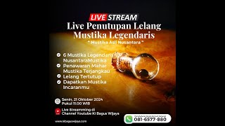 Penutupan Lelang Batu Mustika  Ki Bagus Wijaya sedang live sekarang [upl. by Mil]