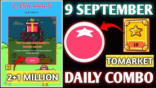 🍅Tomarket Airdrop Combo 9 September  Tomarket Daily Combo Today  Tomarket SpanShot 9 September 💸 [upl. by Solange]