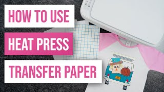 🤩 How To Use Heat Press Transfer Paper [upl. by Ambrogio613]