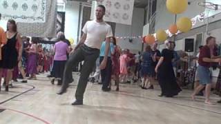 FUN Clogging Flatfoot Buck amp Contra Dancing  Like NoOne is Watching [upl. by Kcire25]