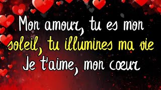 Pour toi cette lettre damour🌹💕Mon amour pour toi grandit❤️ Mon Message damour [upl. by Ahsitra]