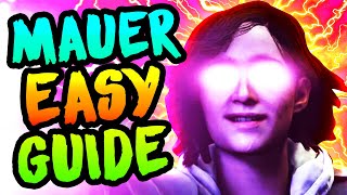 ULTIMATE MAUER DER TOTEN EASTER EGG GUIDE Cold War Zombies Easter Egg ALL SPAWNS SOLO amp COOP [upl. by Ribaudo]