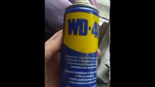 iron cleaning with wd40 [upl. by Nappie691]