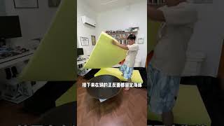 How this boy made a sofa that looks like a watermelon😱quotyoutubeshorts [upl. by Illehs]