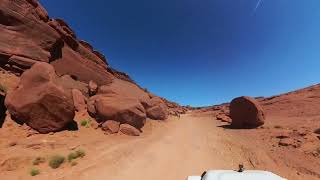 Shafers Trail start at Potash road Moab UT Part 1 [upl. by Courcy]