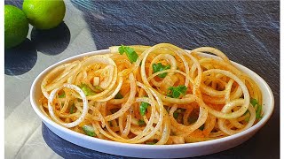 Zwiebel salatOnion Recipe [upl. by Eloken]