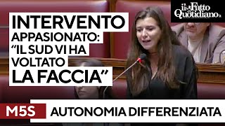 Autonomia differenziata la passione di Sportiello M5S quotIl sud vi ha voltato la facciaquot [upl. by Lennon138]