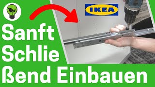 IKEA Besta Schublade Sanft Schließend Einbauen ✅ TOP ANLEITUNG Wie Schubladenschiene Einstellen [upl. by Ynnavoig]