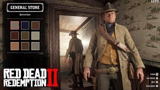 Red Dead Redemption 2 RDR2  All ClothingOutfits  Complete Customization [upl. by Ahseinod]