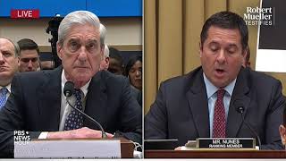 WATCH Rep Devin Nunes’ full questioning of Robert Mueller  Mueller testimony [upl. by Dnallor806]