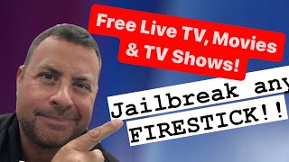 Jailbreak Firestick for Free Live TV Movies and TV Shows on the Amazon Firestick [upl. by Elleved]