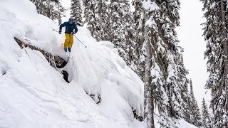 Powder Skiing at Revelstoke Mountain Resort  Revelstoke BC [upl. by Noit]