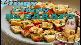 Just Add 2egg CRISPY TOFUTOFU Recipes Much more CrunchySongback vlog [upl. by Attehcram541]