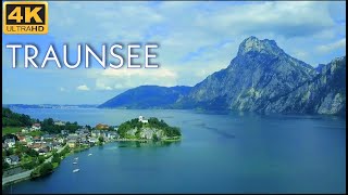 Traunsee Traunstein Gmunden Austria 4k UHD [upl. by Greenfield]