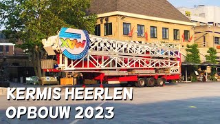 Opbouw Kermis Heerlen 2023 Deel 2 [upl. by Alard522]