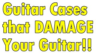 Are Guitar Cases Hurting Your Guitars 10 Case in 20 Minutes [upl. by Sisto562]