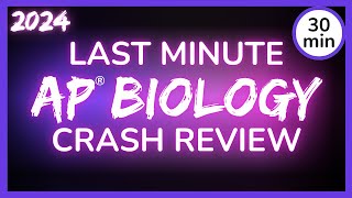 2024 Last Minute Crash Review AP Biology Exam CRAM Study Session [upl. by Aiam]