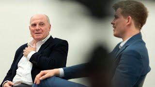 FAZKongress Wem gehört der Fußball Uli Hoeneß [upl. by Allesiram497]