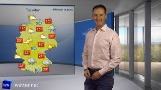 Im Süden neue Unwetter sonst meist freundlich Mod Dominik Jung [upl. by Rankin]