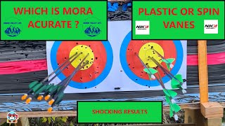 Spin Vanes vs Plastic Vanes Which Arrow Vanes Are More Accurate  Archery Accuracy Test [upl. by Huang]