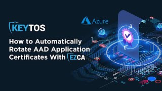 How to Automatically Rotate AAD Application Certificates With EZCA [upl. by Oirobil]