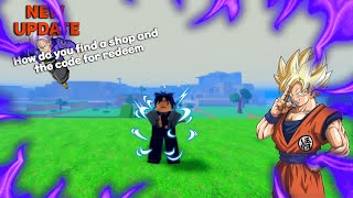 New Update  How to find Shop and Code for redeem in ZFighters Path To Power [upl. by Olly]