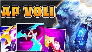 Unleashing AP Volibear with New Flickerblade  OffMeta Top Lane Build  League of Legends [upl. by Dlareme451]