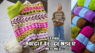 BIRGITTE GENSER  FRA START TIL SLUTT  PROSESSVLOG [upl. by Dimond]