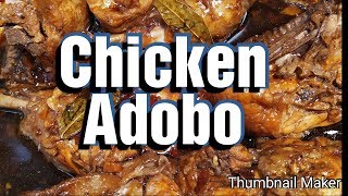 Chicken AdoboHow to cook easy chicken adoboPanlasang Pinoy 2019Lutong Pinoy [upl. by Eillo]