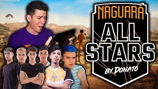 EL COMIENZO DE LA NAGUARA ALLSTARS  TORNEO DE YOUTUBERS  DIA 1 l TheDonato Free Fire [upl. by Leerzej907]