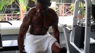 Andre Ironman Brown Mr Caribbean Jamaica 2012 Candidatewmv Hedo Crew [upl. by Nirhtak]