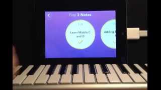 How to use quotSimply Pianoquot by Joytunes app [upl. by Assiron249]