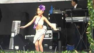 Little girl tahitian dancing [upl. by Rasla]