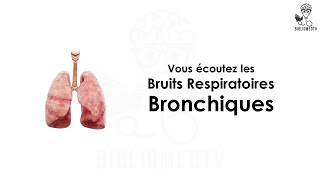 Ecoutez les Bruits Respiratoires Bronchiques [upl. by Auqinihs]