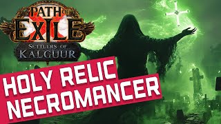 POISON HOLY RELIC NECROMANCER Build Guide POE 325 [upl. by Sefton]