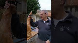 Aceros de Hispania con el mejor amigo del hombre el Jamón de Teruel acerosdehispania [upl. by Sou]