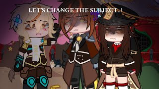 “ Let’s change the subject   Gacha × Genshin  Aether angst  AZUKI [upl. by Noland]