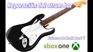 Cómo reparar Strum Bar de la guitarra de Rock Band  XboxPlayStationWi TUTORIAL [upl. by Siahc557]