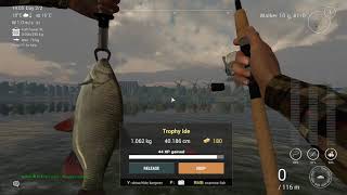 Fishing Planet – Trophy Ide on topwater lure at GhentTerneuzen Canal Netherlands [upl. by Gnehs]