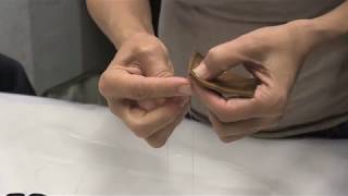 Creating Quillwork 4 of 8 Folding and Wrapping [upl. by Zilada167]