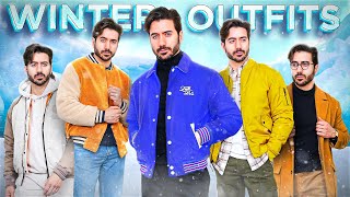 7 Easy But Stylish Winter Outfits for Men [upl. by Emawk]